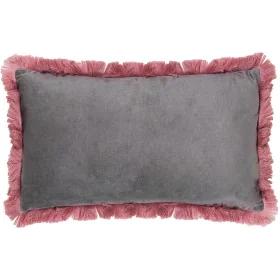 Almofada Alexandra House Living Cinzento Cor de Rosa Têxtil 50 x 30 cm de Alexandra House Living, Almofadas - Ref: D1626020, ...