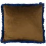 Almofada Alexandra House Living Azul Dourado Têxtil 45 x 45 cm de Alexandra House Living, Almofadas - Ref: D1626021, Preço: 1...