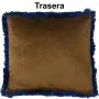 Coussin Alexandra House Living Bleu Doré Textile 45 x 45 cm de Alexandra House Living, Coussins - Réf : D1626021, Prix : 16,5...