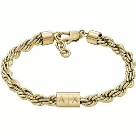 Bracelete masculino Armani Exchange AXG0124710 Aço inoxidável de Armani Exchange, Pulseiras - Ref: S7296601, Preço: 90,91 €, ...