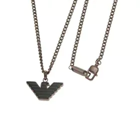 Collar Hombre Emporio Armani EAGLE LOGO de Emporio Armani, Collares - Ref: S7296868, Precio: 104,30 €, Descuento: %