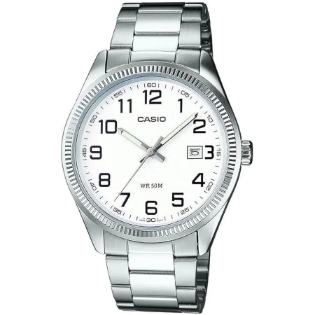 Relógio masculino Casio DATE - WHITE (Ø 38,5 mm) de Casio, Relógios com braselete - Ref: S7298872, Preço: 78,59 €, Desconto: %