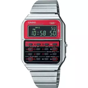 Reloj Hombre Casio CA-500WE-4BEF Plateado (Ø 34 mm) de Casio, Relojes de pulsera - Ref: S7298968, Precio: 81,19 €, Descuento: %