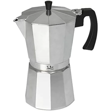 Italian Coffee Pot JATA CCA12 Aluminium 12 Cups Silver by JATA, Stovetop Coffee Makers - Ref: S7600314, Price: 18,08 €, Disco...