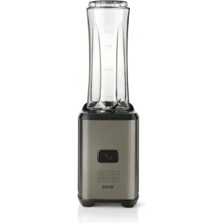 Cup Blender Black & Decker BXJBA350E Steel 350 W 600 ml by Black & Decker, Cup and hand blenders - Ref: S7600969, Price: 38,9...