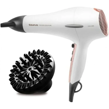 Sèche-cheveux Taurus FASH. 2200 PURE Blanc 2200W de Taurus, Sèche-cheveux et diffuseurs sèche-cheveux - Réf : S7601600, Prix ...