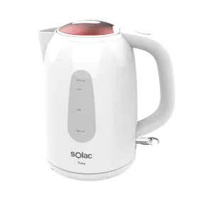 Bouilloire Solac KT5851 Blanc 2200 W (1,7 L) de Solac, Bouilloires électriques - Réf : S7601779, Prix : 23,56 €, Remise : %