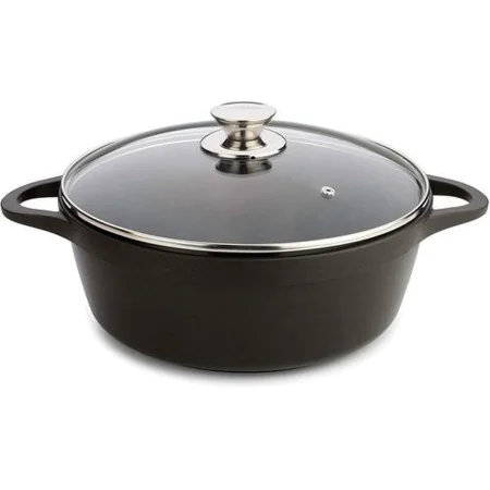 Cacerola Con Tapa Valira BLACK IND 24CM Ø 24 cm Negro Aluminio de Valira, Cacerolas - Ref: S7602017, Precio: 70,22 €, Descuen...