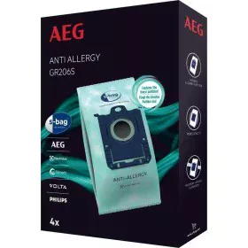 Replacement Bag for Vacuum Cleaner Aeg GR206S 4 uds by AEG, Vacuum cleaner bags - Ref: S7602233, Price: 16,20 €, Discount: %