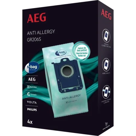 Bolsa Sobresselente para Aspirador Aeg GR206S 4 uds de AEG, Sacos de aspirador - Ref: S7602233, Preço: 16,20 €, Desconto: %