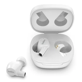 Casques Bluetooth avec Microphone Belkin AUC004BTWH Blanc IPX5 de Belkin, Écouteurs et accessoires - Réf : S7602678, Prix : 4...