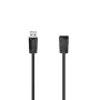 USB Extension Cable Hama 00200619 1,5 m Black by Hama, USB Cables - Ref: S7603101, Price: 7,55 €, Discount: %