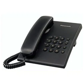 Landline Telephone Panasonic KXTS500EXB Black by Panasonic, Analogue telephones - Ref: S7603309, Price: 18,63 €, Discount: %