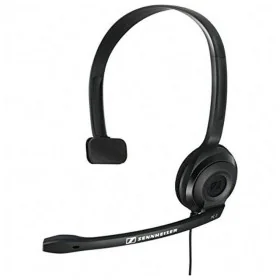 Headphone with Microphone Sennheiser PC 2 CHAT Black by , Headphones and accessories - Ref: S7604068, Price: 16,32 €, Discoun...