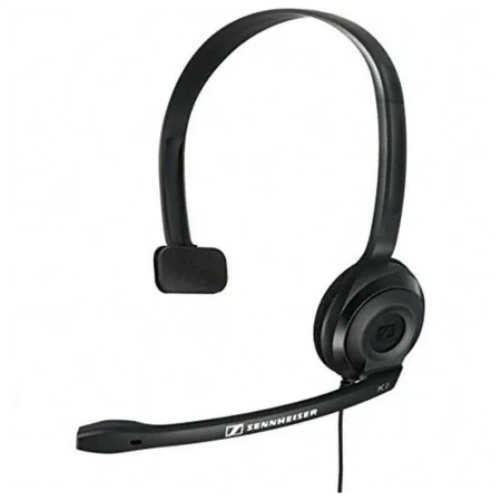 Headphone with Microphone Sennheiser PC 2 CHAT Black by , Headphones and accessories - Ref: S7604068, Price: 15,67 €, Discoun...