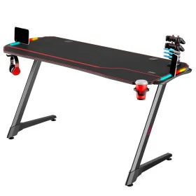 Table Gaming Romo RO-MG-VULCANO Noir de Romo, Bureaux et tables d'ordinateurs - Réf : S7605451, Prix : 212,68 €, Remise : %