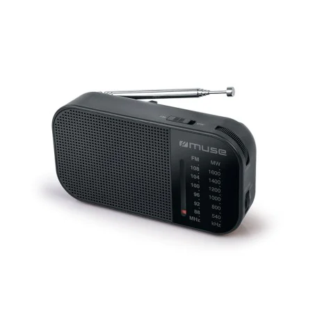 Radio Muse M025R Noir de Muse, Radio portables - Réf : S7606360, Prix : 16,26 €, Remise : %