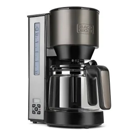 Cafetière goutte à goutte Black & Decker BXCO1000E Noir Argenté de Black & Decker, Cafetières filtres - Réf : S7607593, Prix ...