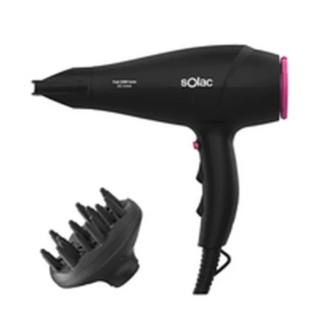 Secador de Cabelo Solac SH7083 Preto 2200 W (1 Unidade) de Solac, Secadores e difusores de cabelo - Ref: S7609251, Preço: 23,...