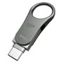 Memória USB Silicon Power SP064GBUC3C80V1S 64 GB Preto titânio Prata 64 GB de Silicon Power, Memórias USB - Ref: S7707630, Pr...