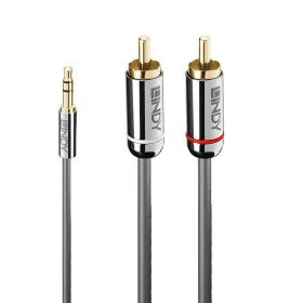 Cavo Audio Jack (3,5 mm) con 2 RCA LINDY 35333 di LINDY, Cavi - Rif: S7715219, Prezzo: 9,81 €, Sconto: %