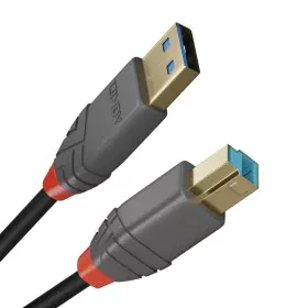 USB A to USB B Cable LINDY 36742 2 m Black by LINDY, USB Cables - Ref: S7715477, Price: 8,97 €, Discount: %