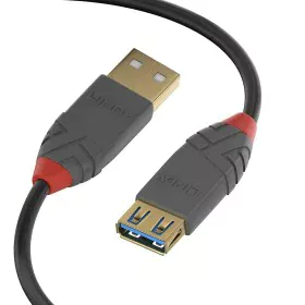 USB-Kabel LINDY 36760 50 cm Schwarz von LINDY, USB-Kabel - Ref: S7715485, Preis: 5,90 €, Rabatt: %