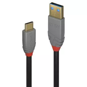 Cable USB A a USB C LINDY 36911 Negro Antracita de LINDY, Cables USB - Ref: S7715536, Precio: 20,30 €, Descuento: %