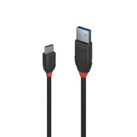 USB A to USB C Cable LINDY 36915 50 cm Black by LINDY, USB Cables - Ref: S7715538, Price: 10,12 €, Discount: %