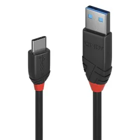 USB A to USB C Cable LINDY 36916 Black 1 m by LINDY, USB Cables - Ref: S7715539, Price: 10,58 €, Discount: %