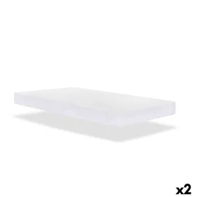 Capa para colchão de berço Mi bollito Branco 1 x 70 x 140 cm Impermeável 2 Unidades de Mi bollito, Roupa de cama para berços ...