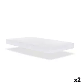 Capa para colchão de berço Mi bollito Branco 1 x 70 x 140 cm Impermeável 2 Unidades de Mi bollito, Roupa de cama para berços ...