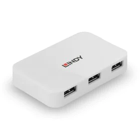 Hub USB LINDY 43143 Bianco di LINDY, Hub di rete e switch - Rif: S7717072, Prezzo: 16,30 €, Sconto: %