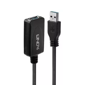 Cabo USB LINDY 43155 Preto 5 m de LINDY, Cabos USB - Ref: S7717074, Preço: 31,57 €, Desconto: %