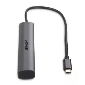 Hub USB-C LINDY 43384 de LINDY, Hubs USB - Réf : S77175320, Prix : 45,30 €, Remise : %