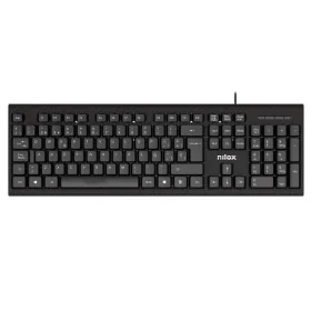 Tastatur Nilox NXKBE000011 Schwarz Qwerty Spanisch von Nilox, Tastaturen - Ref: S77175436, Preis: 6,41 €, Rabatt: %