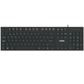 Clavier Nilox NXKBE000012 Noir Espagnol Qwerty de Nilox, Claviers - Réf : S77175437, Prix : 6,92 €, Remise : %