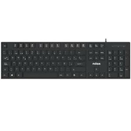 Tastatur Nilox NXKBE000012 Schwarz Qwerty Spanisch von Nilox, Tastaturen - Ref: S77175437, Preis: 6,92 €, Rabatt: %