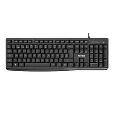 Teclado Nilox NXKBE000013 Preto Qwerty espanhol de Nilox, Teclados - Ref: S77175438, Preço: 6,75 €, Desconto: %