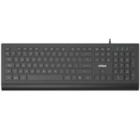 Keyboard Nilox NXKBE000014 Black Spanish Qwerty by Nilox, Keyboards - Ref: S77175439, Price: 10,39 €, Discount: %