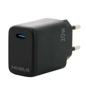 Cargador de Pared Mobilis 001361 Negro 20 W de Mobilis, Cargadores - Ref: S77176604, Precio: 13,78 €, Descuento: %