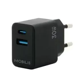 Wall Charger Mobilis 001362 Black 30 W by Mobilis, Chargers - Ref: S77178557, Price: 24,45 €, Discount: %