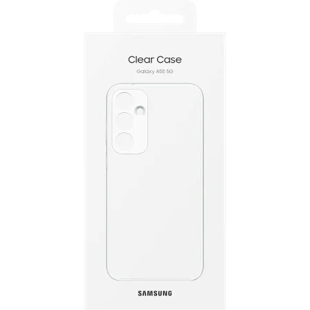 Protection pour téléphone portable Samsung EF-QA556CTEGWW Transparent Galaxy A55 de Samsung, Housses et étuis téléphones port...