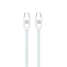 Câble USB-C Celly USBCUSBCCOTTLB Bleu 1,5 m de Celly, Câbles USB - Réf : S77185212, Prix : 10,65 €, Remise : %