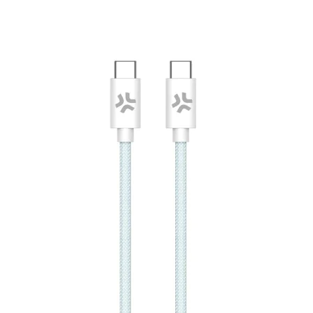 Cable USB-C Celly USBCUSBCCOTTLB Azul 1,5 m de Celly, Cables USB - Ref: S77185212, Precio: 9,58 €, Descuento: %