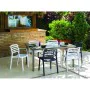 Silla de Jardín Garbar Wind Blanco Polipropileno 58 x 78 x 54 cm 58 x 54 x 78 cm 4 Unidades (4 Piezas) de Garbar, Sillas de c...