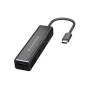 Hub USB Conceptronic 110515707101 Noir de Conceptronic, Câbles USB - Réf : S77202650, Prix : 21,37 €, Remise : %