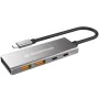 Hub USB Conceptronic HUBBIES15G Gris (1 Unité) de Conceptronic, Hubs USB - Réf : S77202674, Prix : 25,65 €, Remise : %