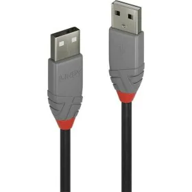 Cabo USB LINDY 36694 Preto Preto/Cinzento 3 m (1 Unidade) de LINDY, Cabos USB - Ref: S77204741, Preço: 6,09 €, Desconto: %