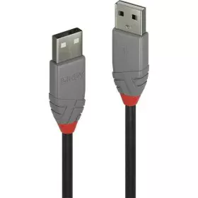 Câble USB LINDY 36694 Noir Noir/Gris 3 m (1 Unité) de LINDY, Câbles USB - Réf : S77204741, Prix : 6,09 €, Remise : %